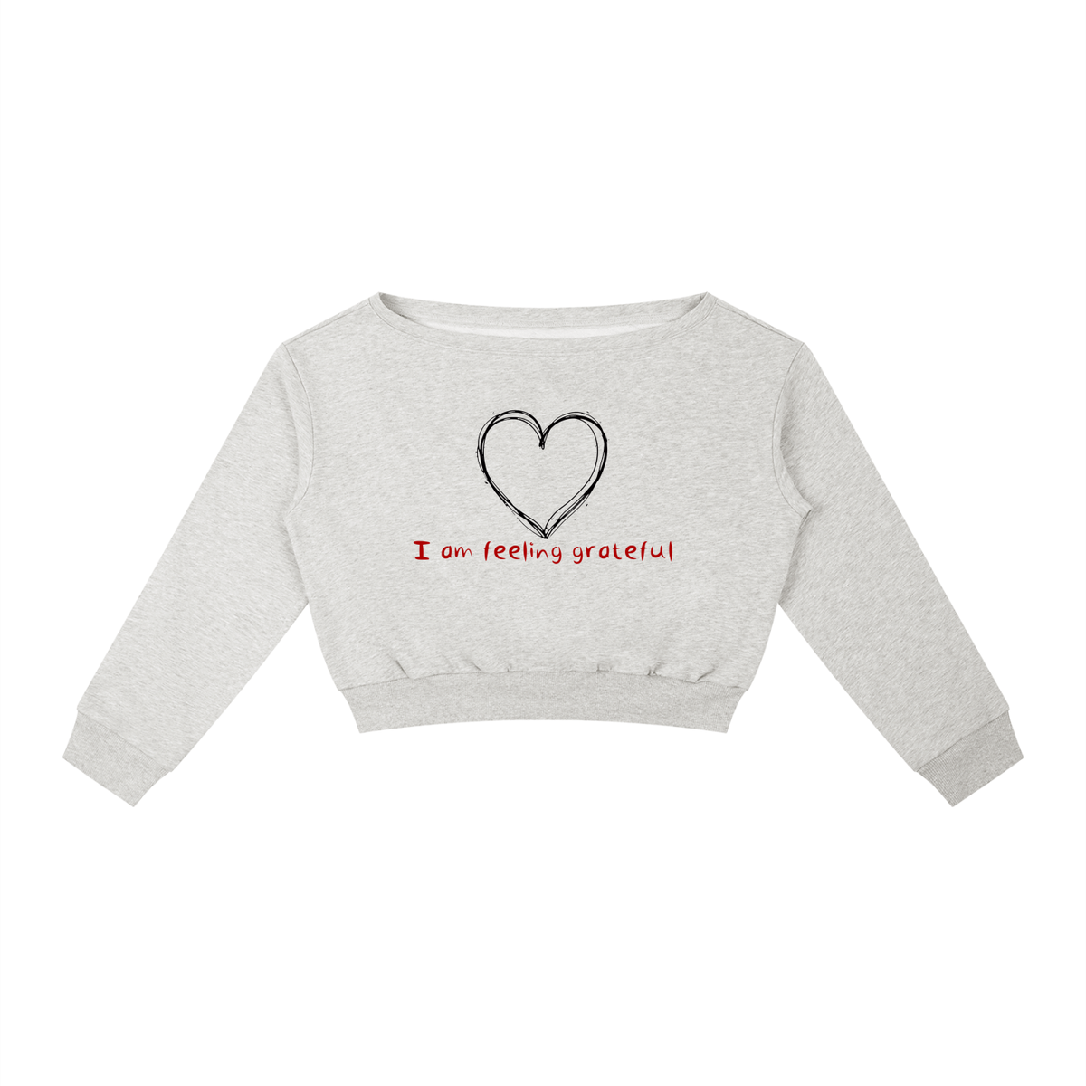Women's Off-Shoulder Sweatshirt