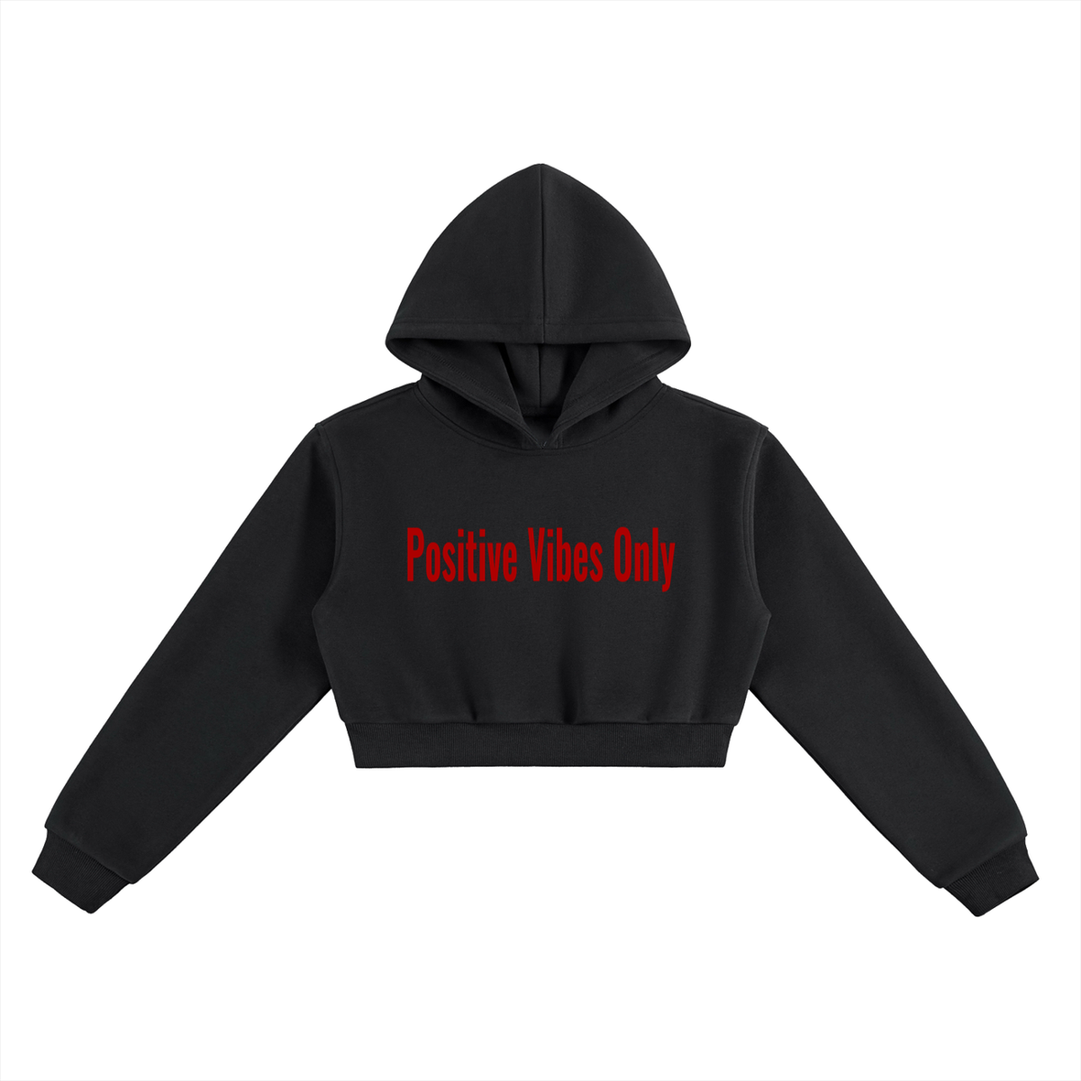 I am feeling grateful Cropped Hoodie